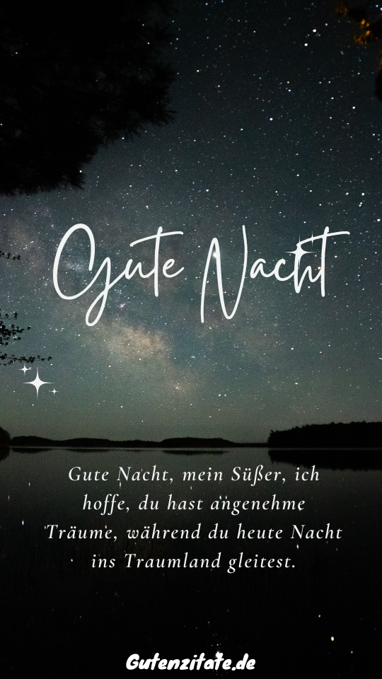 Gute Nacht Nachrichten