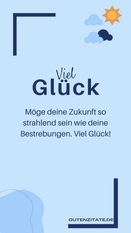  Viel Glück Nachrichten 