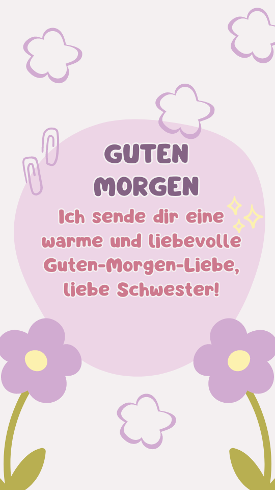 Guten Morgen  Schwester