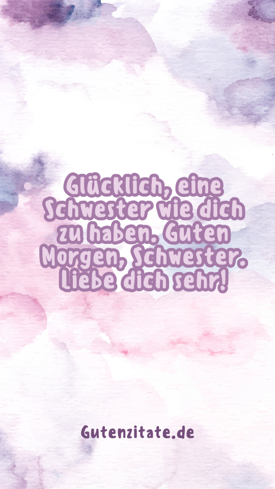 Guten Morgen  Schwester