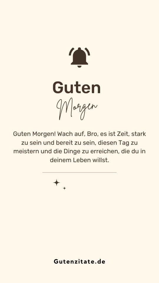 Guten Morgen  Freunde