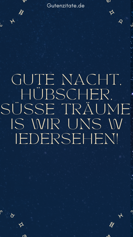 Gute Nacht Nachrichten