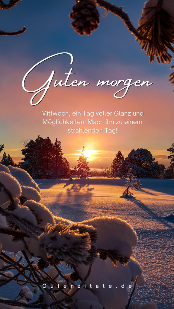 Guten Morgen Mittwoch