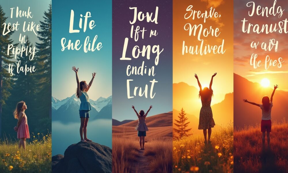 sprüche leben positiv bilder-Titel